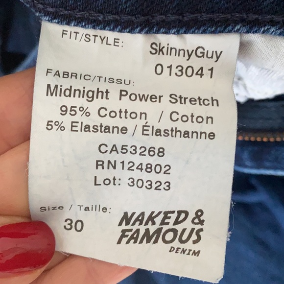 Naked and Famous Brand Jeans - Picture 3 of 7
